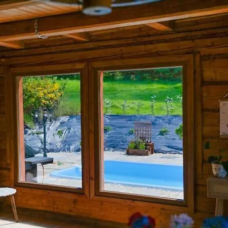 샬레 Polana Slowikowa 5 Star- W Gorach Z Jacuzzi, Sauna,basen,ogrod Z Lasem, Kominek I Narty Stroza (Myslenice)