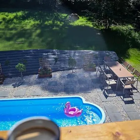 Polana Słowikowa 5 Star- W Górach Z Jacuzzi, Sauna,basen,ogród Z Lasem, Kominek I Narty * Stroza (Myslenice)