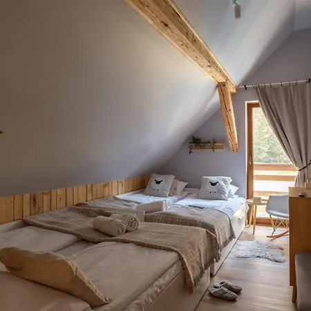 Chalé Polana Słowikowa 5 Star- W Górach Z Jacuzzi, Sauna,basen,ogród Z Lasem, Kominek I Narty *