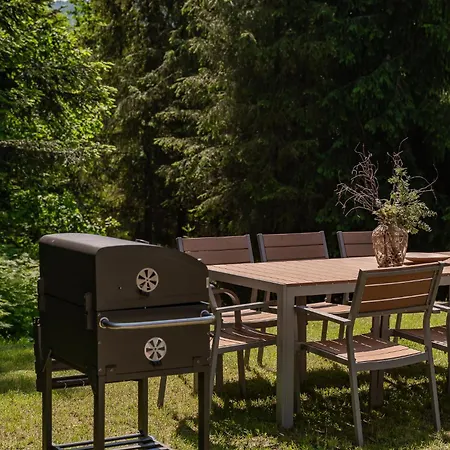 Chalé Polana Słowikowa 5 Star- W Górach Z Jacuzzi, Sauna,basen,ogród Z Lasem, Kominek I Narty Stroza (Myslenice)